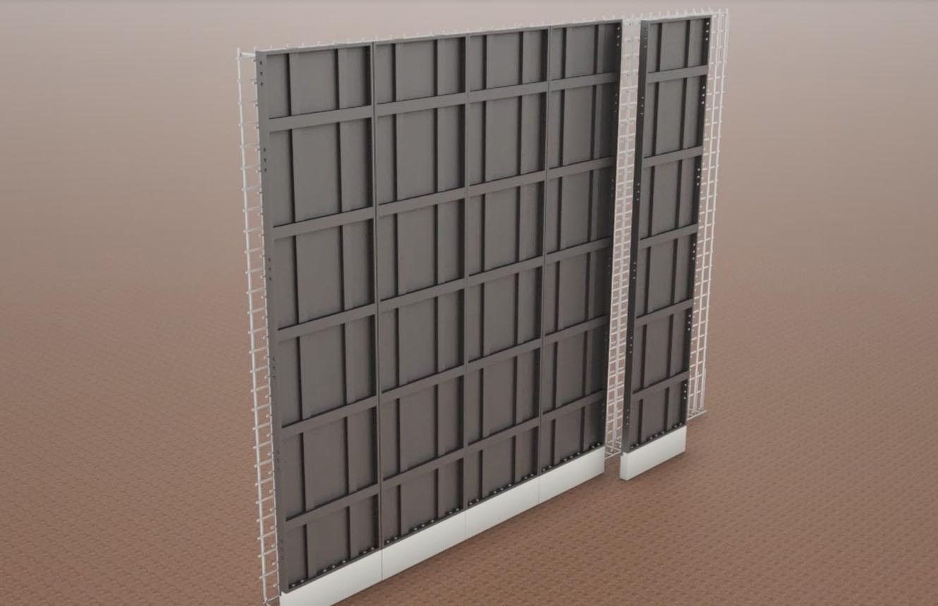 pp板與鋁模組合