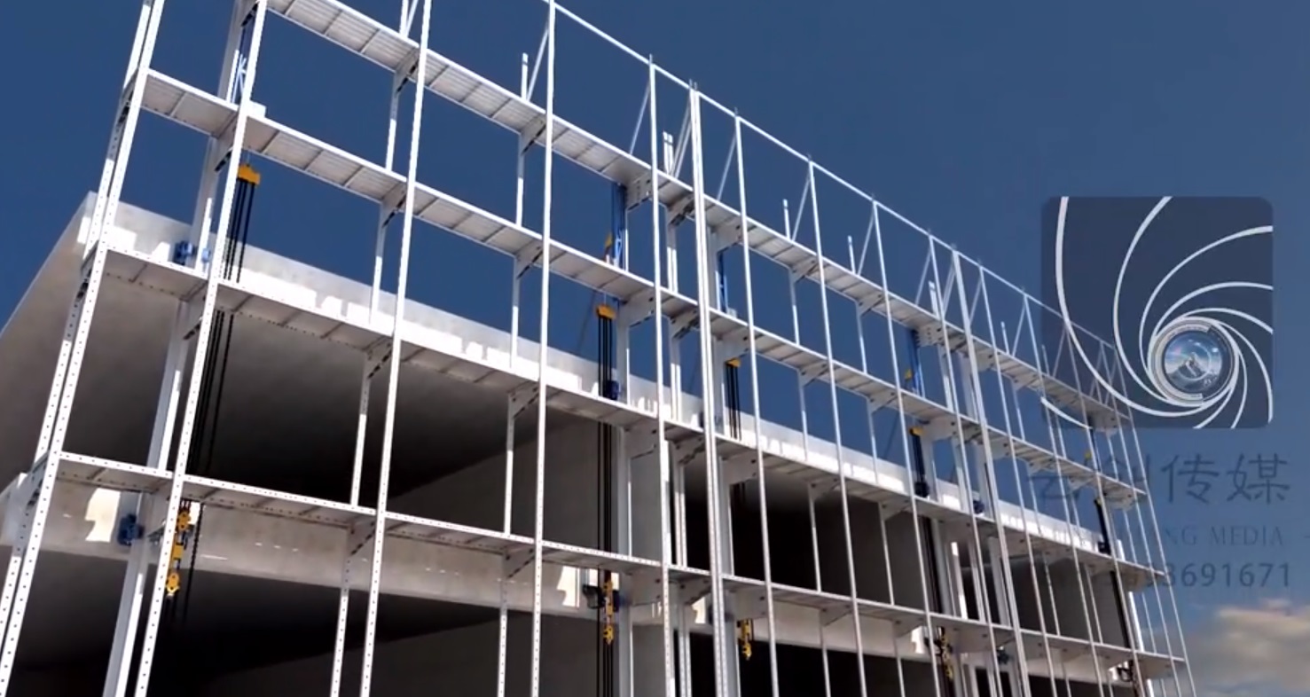 鋁合金-鋼組合式附著升降腳手架