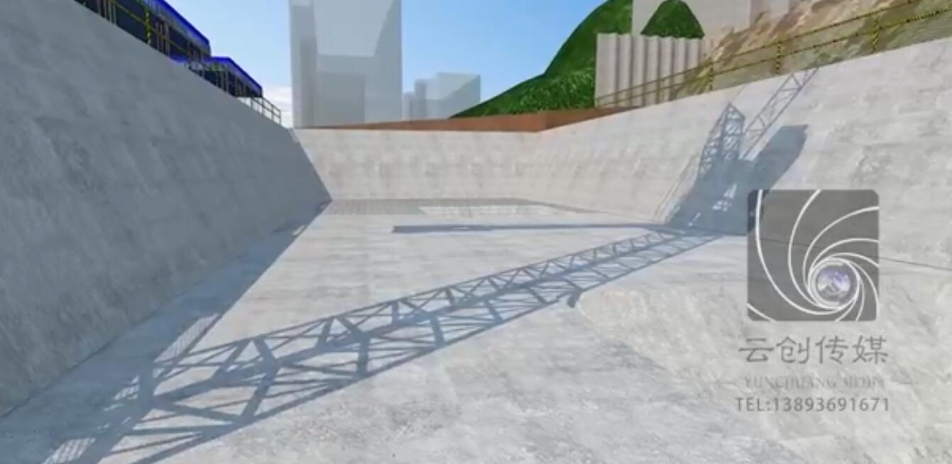 人民醫(yī)院住宅樓項目-工程施工動畫演示